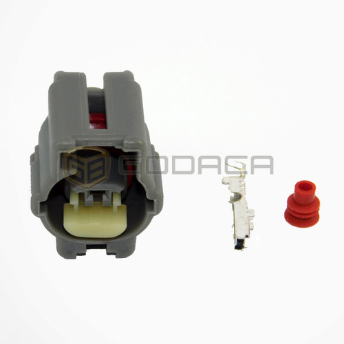 1x Connector 1-way for O2 Sensor 90980-10893 w/out wire