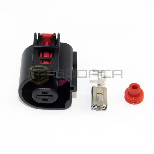 1x Connector 1 Pin 1-way for Audi  Starter 1K0 973 751 w/out wire