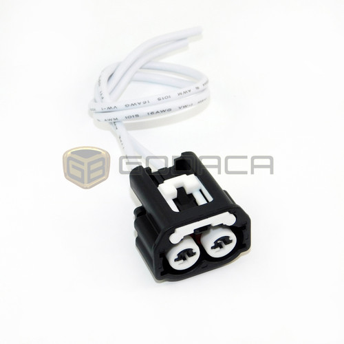 1x Connector 2-way for Crankshaft Position Sensor 90980-12611