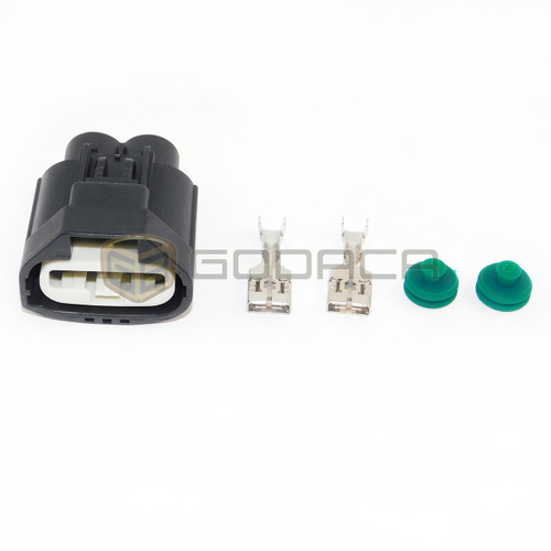 1x Connector 2 Pin 2-way for Ford Power Moonroof WPT-910 w/out wire