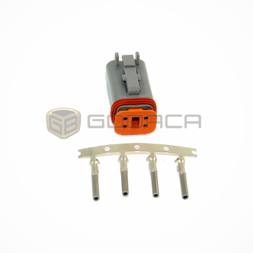 1x 4 Pin 4-way Connector DT Deutsch DT06-4S AT06-4S w/out wire