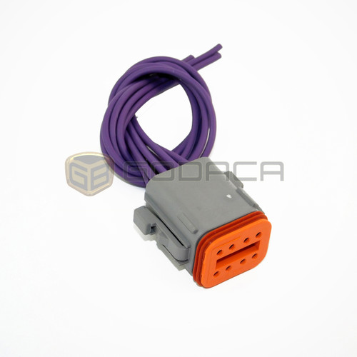 1x 8 Pin 8-way Connector DT Deutsch DT06-08SA