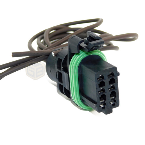1x Connector 6-way for Fuel Pump Renault Clio 7700253265