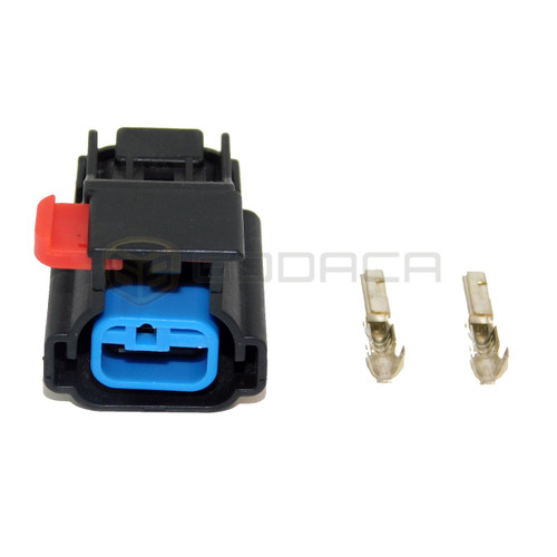 1x Connector 2-way for Alternator Regulator for Dodge Chrysler w/out wire