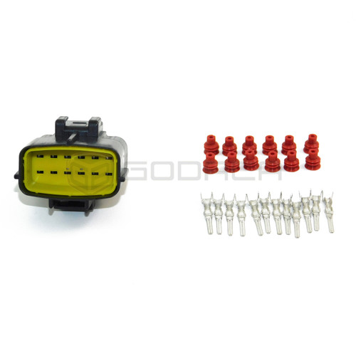 1x Male Connector 12-way 12 pin for Transmission Range Sensor WPT-996 w/out wire