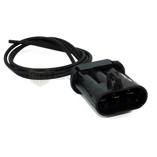 1x Male Connector 3-way for Chevrolet Radiator Fan 93335423