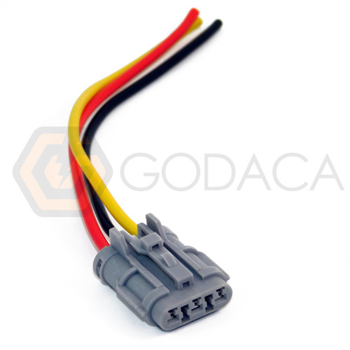 1x Female Connector 3-way for Hyundai Ignition coil 27301-23003