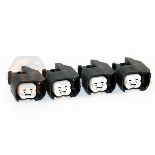 4x Connector for GT 150 EV6 fuel Injector LS2 LS3 LS7 LS9 w/out wire