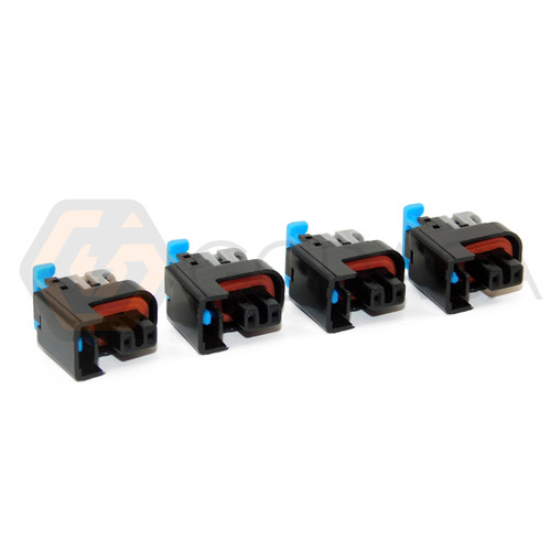 4x Connector for GM Fuel Injector 575356 1P1575 PT2135 w/out wire