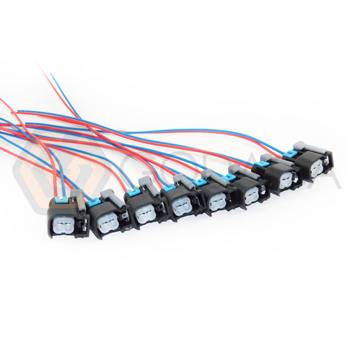 8x Connector for EV6 Fuel Injector LS2 LS3 LS7 LS9 GM Chevrolet