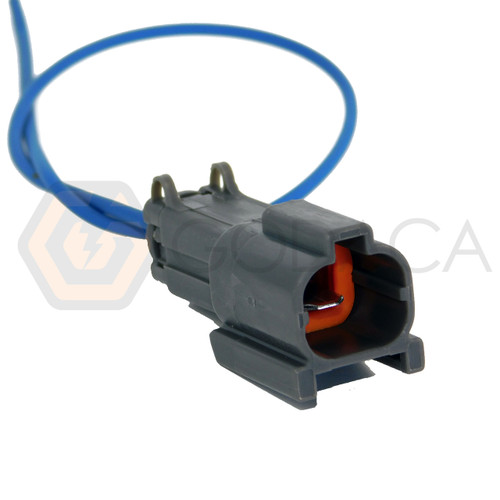 1x Connector pigtail 1 pin 1-way male for GM Chevrolet Alternator