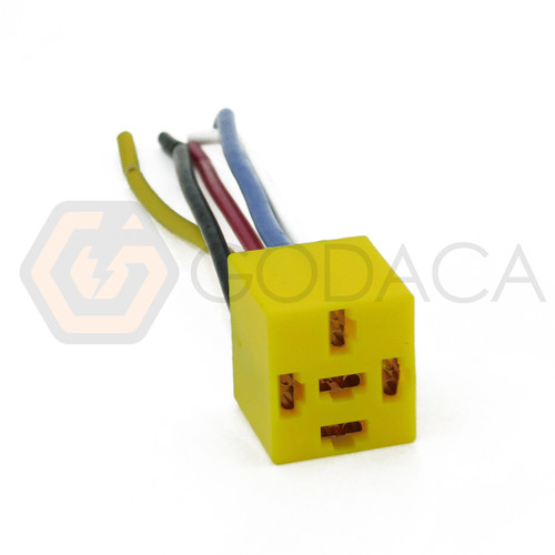 1x Connector Socket 5-way for Relay Chevrolet GM Ford Fiat Universal