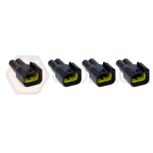 4x Connector Male Mate for Ignition Coil 4.6 5.4 6.8 Ford Mustang w/out wire
