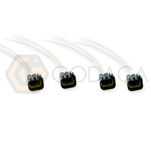 4x Connector Male Mate for Ignition Coil 4.6 5.4 6.8 Ford Mustang