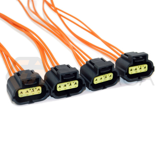 4x Connector 4-way for Toyota Throttle Position Sensor 90980-10711