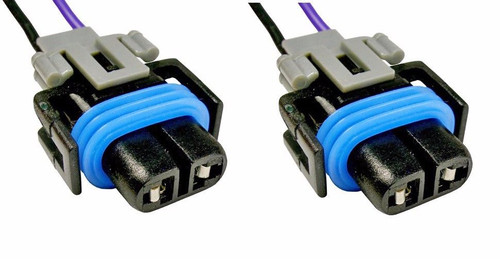 2x Connector Socket for Chevrolet H11 PT2298