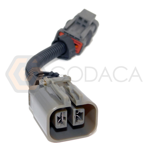 1x Wiring Harnesses 2-way 2 pin Extension for Nissan Infiniti Alternator