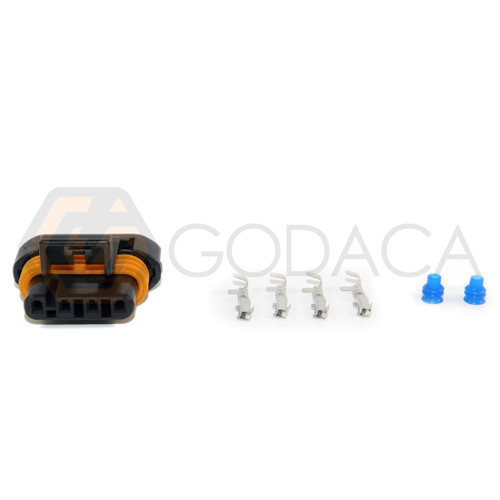 1x Connector 4-way 4 pin for O2 Sensor PT2691 w/out wire