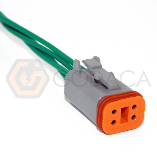 1x 4 Pin 4-way Connector Female DT Deutsch DT06-4S AT06-4S