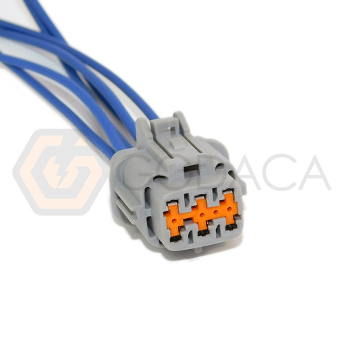 1x Connector 6-way for Nissan Headlight 26026-1EA0C