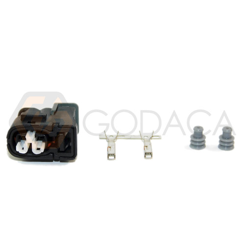 1x Connector 2-way for Ignition Coil 90980-11246 w/out wire