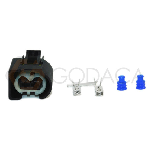 1x Connector 2-way CPS A 168 545 30 28 w/out wire