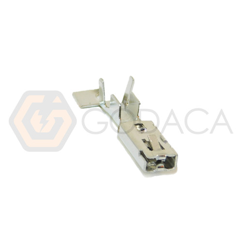 1x Terminal Contact F A:3.7 B:2.9 C:3.3 R D:4.67 E:4.2 F:1.4 L:17.15 CL:6.35 FL:9