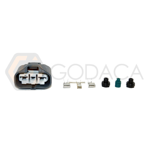 1x Connector 3-way for Fan Module 1C231 19700 w/out wire