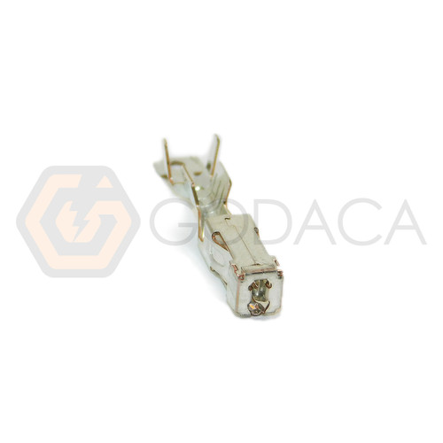 1x Terminal Contact F A:3.75 B:3.56 C:3.58 R D:5.1 E:4.8 F:1.4 L:21.9 CL:7.81 FL:9.87