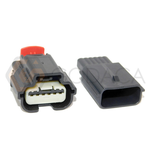 1x Set Connector 6-way for Accelerator Pedal sensor WPT-929 w/out wire