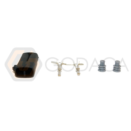1x Male Connector 2-way for Ignition Coil injector 90980-11246 w/out wire