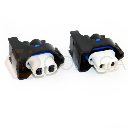 2x Connector 2-way for Fog light Lamp WPT-904 w/out wire