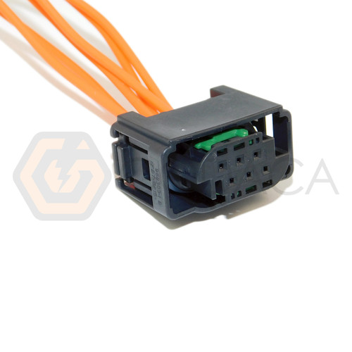 1x Connector 6-way for Level Sensor 7M0 973 119