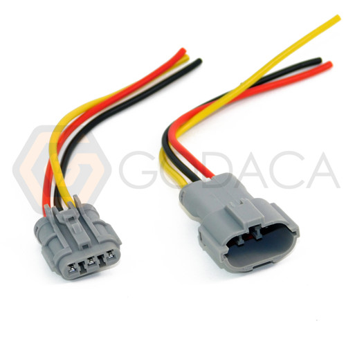 1x Female and Male Connector 3-pin for Hyundai 2730123003