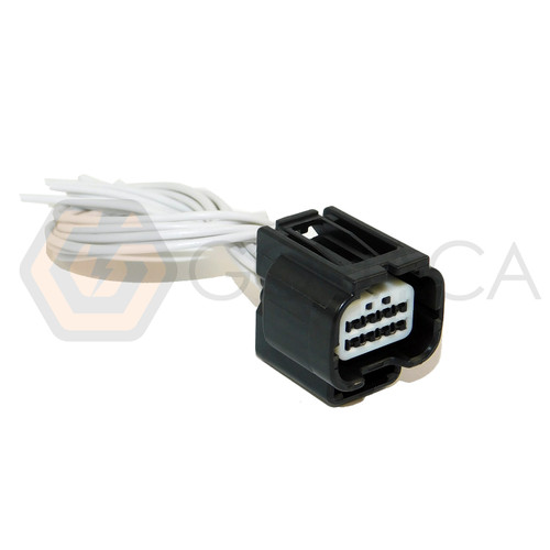 1x Connector 8-way for Headlight Harness 33150-TLA-A21