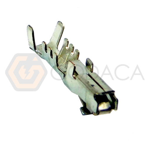 1x Terminal Contact F A:2.6 B:2.53 C:3.2 R D:3.2 E:3.3 F:1.5 L:14.4 CL:6 FL:7.5