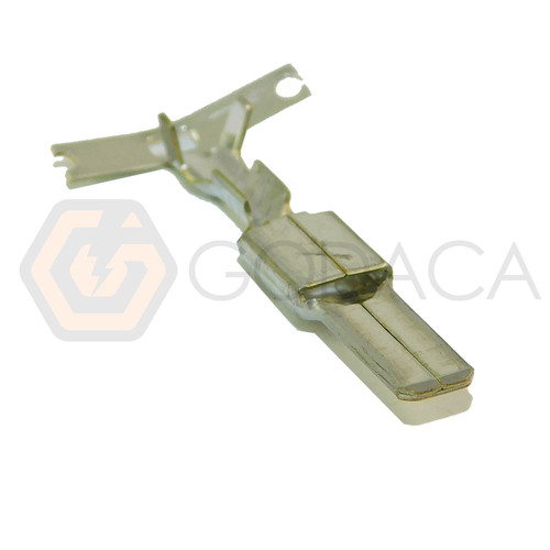 1x Terminal Contact F A:2.7 B:2.9 C:4.15 R D:4.6 E:5.2 F:1.8 L:28.27 CL:9 FL:17.95