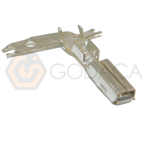 1x Terminal Contact F A:3.1 B:3 C:4 R D:4.6 E:5.4 F:1.35 L:19.1 CL:7.3 FL:9.2