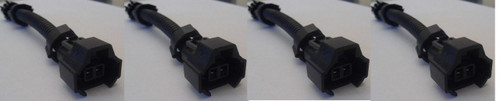 Set of 4 Connector for fuel injector Nissan 300zx 240sx 200zx rb25det sr20 r32
