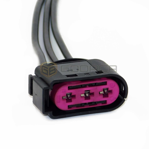 1x Connector 3-way for Audi Cover fuse Box 1J0 937 773