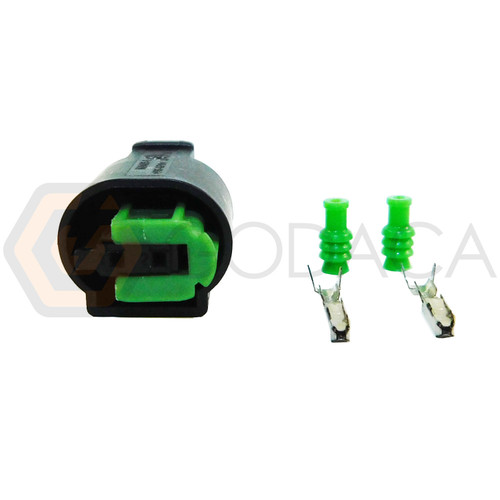 1x Connector 2-way for Coolant Level Sensor PT2550 w/out wire
