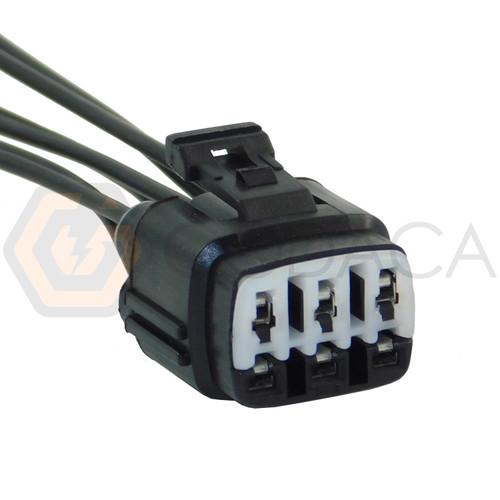 1x Connector 6-way for Headlight 90980-11290