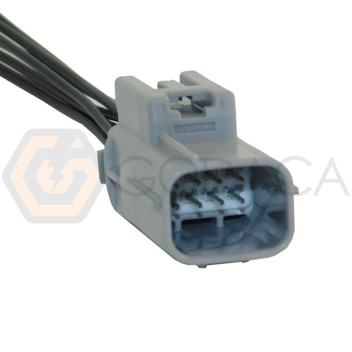 1x Male Connector 8-way for Right Door 90980-12519