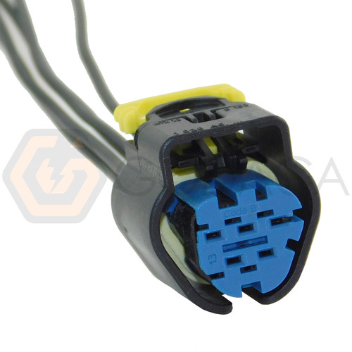 1x Connector 5-way for Fuel Rail Pressure Sensor WPT-1418