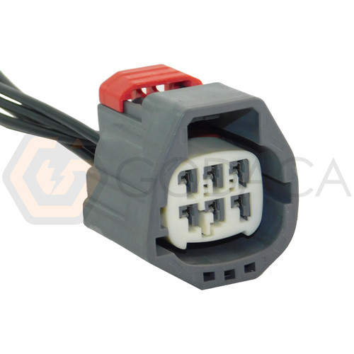 1x Connector 6-way for Transfer Case Electronic Shift WPT-1327