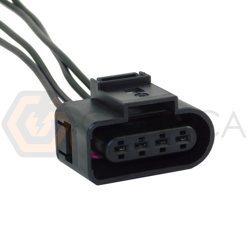 1x Connector 4-way for Wiper Motor 8K0 973 724