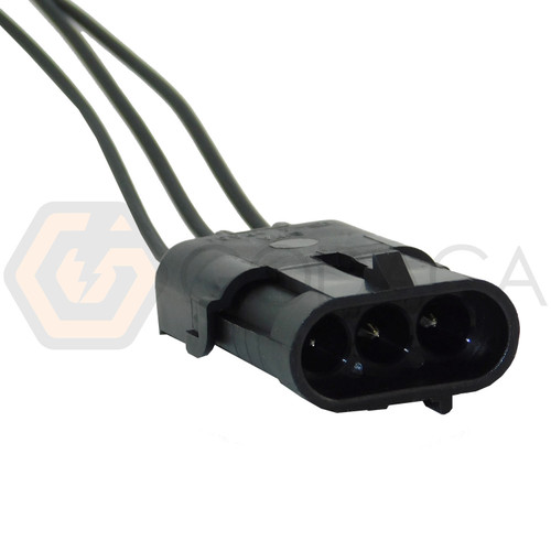 1x Connector 3-way for Oxygen Sensor PT643