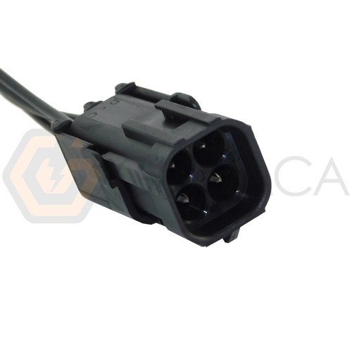 1x Male Connector 4-way for Air Control PT720