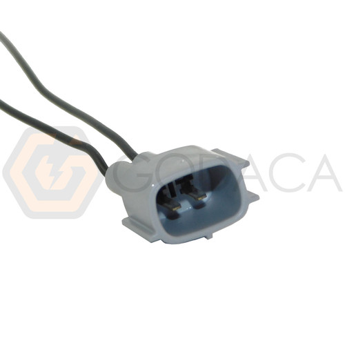 1x Male Connector 2-way for Fuel Injector 90980-11875