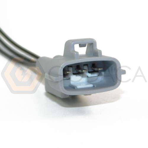 1x Male Connector 3-way for Turn Light 90980-11607